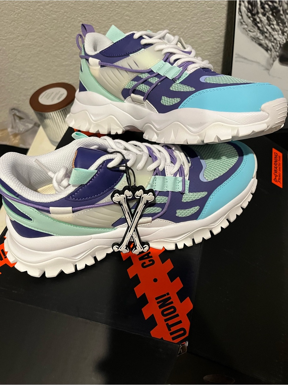 Brand X Studio “Deep Sea” Chunky Sneakers – Men’s Size 9 – New With Box